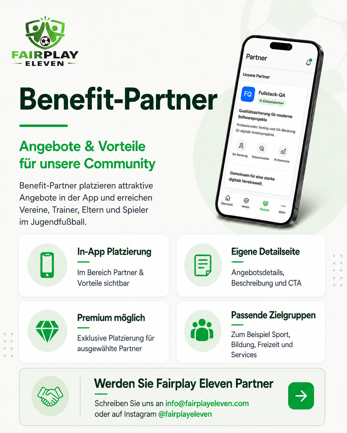 Benefit-Partner App Darstellung
