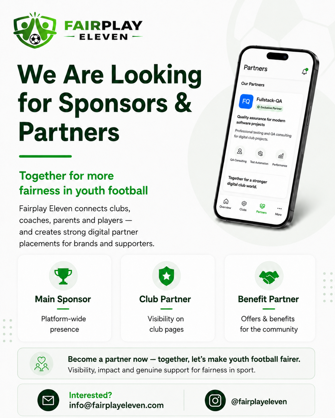 Fairplay Eleven Partner App Overview
